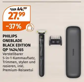 Müller Philips oneblade black edition qp 1424/65 Angebot