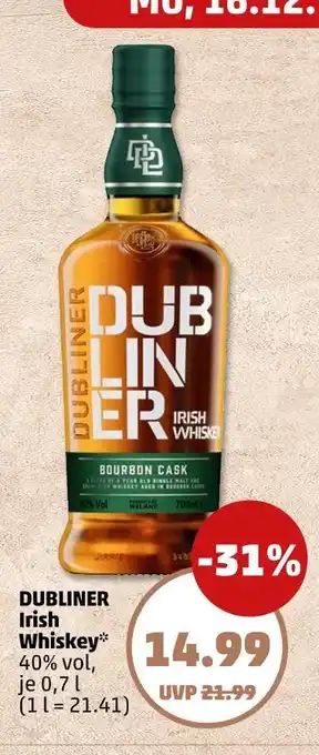 PENNY Dubliner irish whiskey Angebot