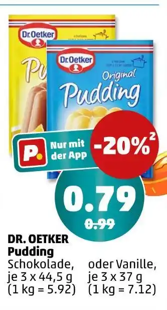 PENNY Dr. oetker pudding Angebot