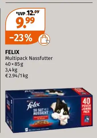 Müller Felix multipack nassfutter Angebot