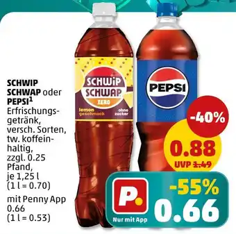 PENNY Schwip schwap schwip schwap oder pepsi Angebot