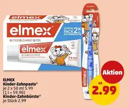 PENNY Elmex kinder-zahnpasta oder kinder-zahnbürste Angebot