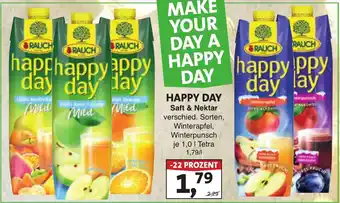 Lösch Depot RAUCH HAPPY DAY Saft & Nektar Angebot