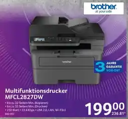 Selgros brother Multifunktionsdrucker MFCL2827DW Angebot