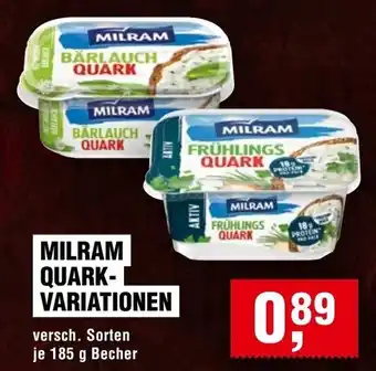 Handelshof MILRAM QUARKVARIATIONEN Angebot