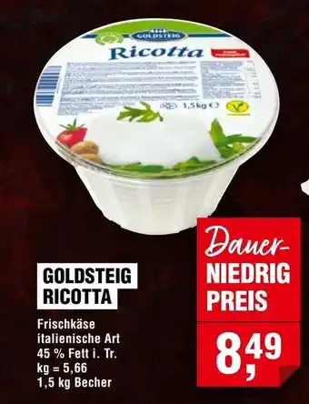 Handelshof GOLDSTEIG RICOTTA Angebot