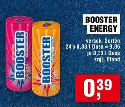 Handelshof BOOSTER ENERGY Angebot