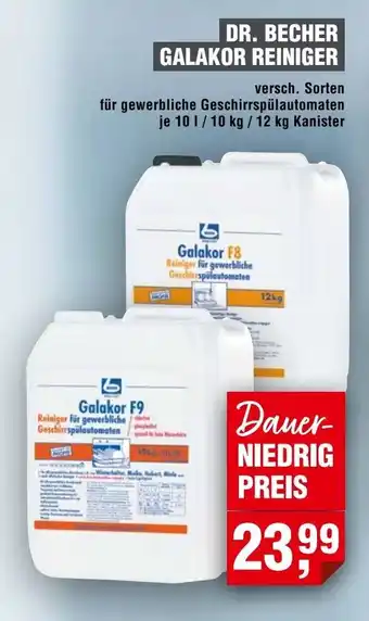 Handelshof DR. BECHER GALAKOR REINIGER Angebot