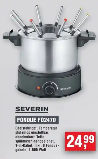 Handelshof SEVERIN FONDUE FO2470 Angebot