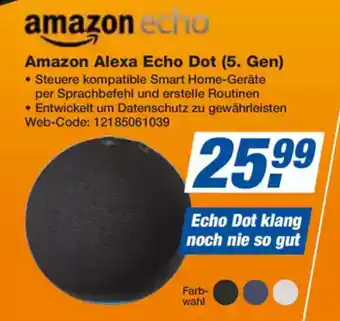 expert Techno Land Amazon Alexa Echo Dot (5. Gen) Angebot