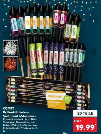 Kaufland COMET Brillant-Raketen Sortiment Starliner Angebot