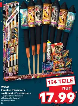 Kaufland WECO Familien-Feuerwerksortiment Fascination Angebot