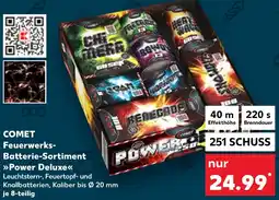 Kaufland COMET Feuerwerks Batterie-Sortiment Power Deluxe Angebot