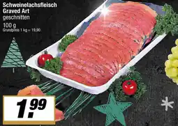 L. STROETMANN GROSSMARKT Schweinelachsfleisch Graved Art Angebot