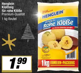 L. STROETMANN GROSSMARKT Henglein Kloẞteig für rohe Klöße Angebot