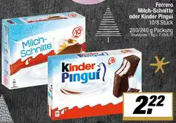 L. STROETMANN GROSSMARKT Ferrero Milch-Schnitte oder Kinder Pingui Angebot