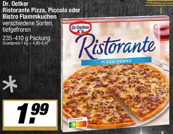 L. STROETMANN GROSSMARKT Dr. Oetker Ristorante Pizza, Piccola oder Bistro Flammkuchen Angebot