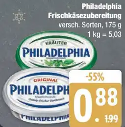 Edeka Philadelphia Frischkäsezubereitung Angebot