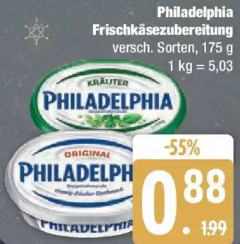 Edeka Philadelphia Frischkäsezubereitung Angebot