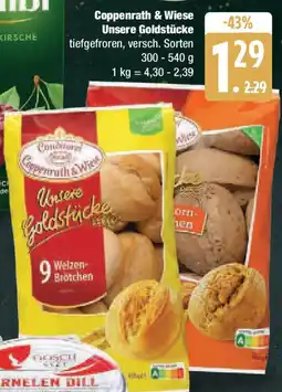 Edeka Coppenrath & Wiese Unsere Goldstücke Angebot