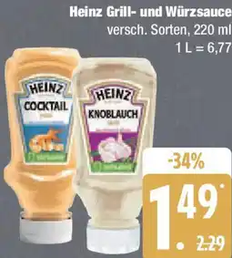 Edeka Heinz Grill- und Würzsauce Angebot