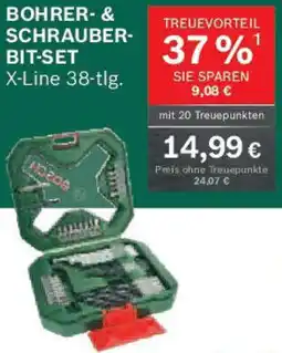 Edeka Bosch Bohrer & schrauber bit-set Angebot