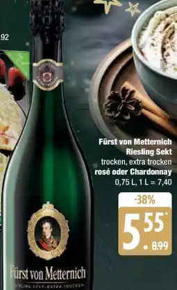 Edeka Fürst von Metternich Riesling Sekt Angebot