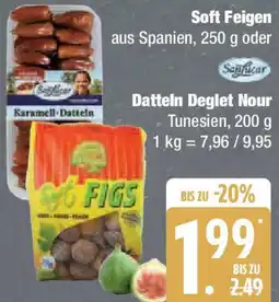 Edeka Soft Feigen oder San Lucar Datteln Deglet Nour Angebot