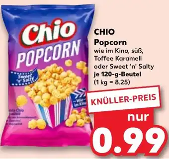 Kaufland CHIO Popcorn Angebot