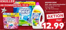 Kaufland WEISSER RIESE Voll- oder Colorwaschmittel Angebot