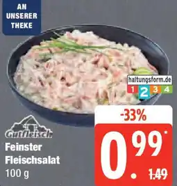 Edeka Gutfleisch Feinster Fleischsalat Angebot