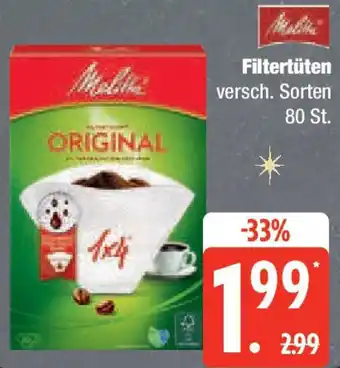 Edeka Melitta Filtertüten Angebot