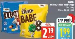 Edeka M&M's Peanut, Choco oder Crispy Angebot