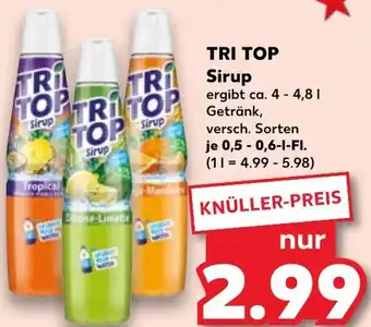 Kaufland TRI TOP Sirup Angebot