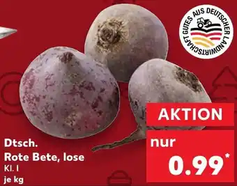 Kaufland Dtsch. Rote Bete, lose Angebot