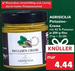 Kaufland AGRISICILIA Pistazien Creme Angebot