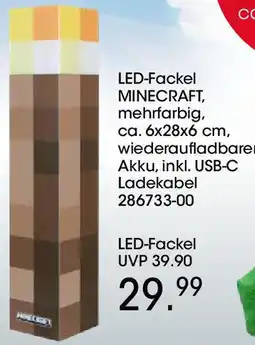 Möbel Martin LED-Fackel MINECRAFT Angebot