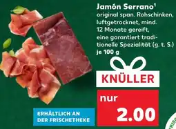 Kaufland Jamón Serrano Angebot