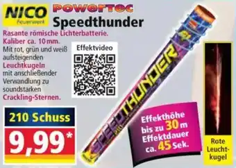 Norma NICO PowerTec Speedthunder Angebot