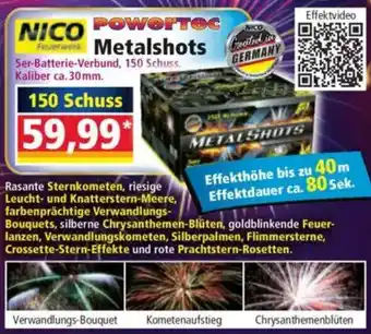 Norma NICO Powertec Metalshots Angebot