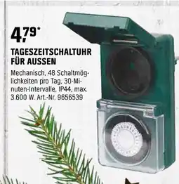 OBI TAGESZEITSCHALTUHR FÜR AUSSEN Angebot