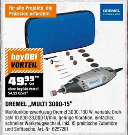 OBI DREMEL,,MULTI 3000-15" Angebot