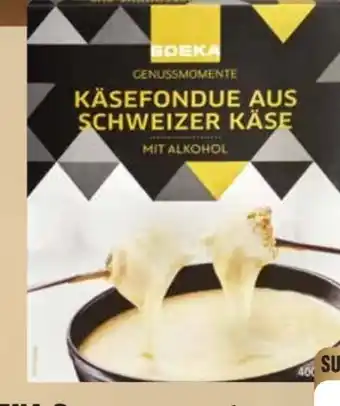 Edeka Käsefondue aus schweizer Käse Angebot