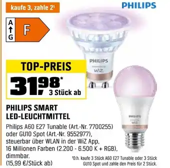 OBI PHILIPS SMART LED-LEUCHTMITTEL Angebot