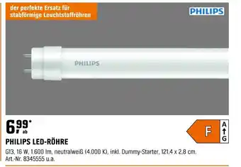 OBI PHILIPS LED-RÖHRE Angebot