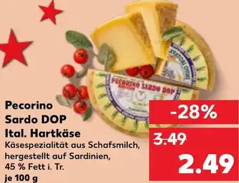 Kaufland Pecorino Sardo DOP Ital. Hartkäse Angebot