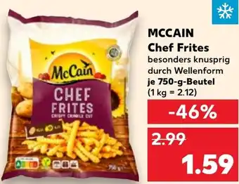 Kaufland MCCAIN Chef Frites Angebot