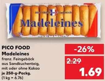 Kaufland PICO FOOD Madeleines Angebot