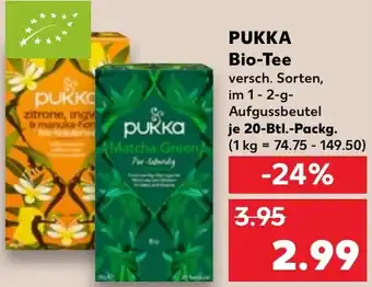 Kaufland PUKKA Bio-Tee Angebot