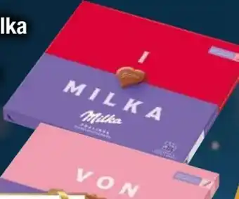 EDEKA Bandelt I Love Milka Pralinen Angebot